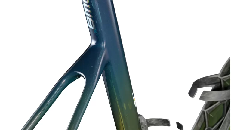 BMC Teammachine SLR 01 Frameset Blue Glitter Carbon / Lime Carbon