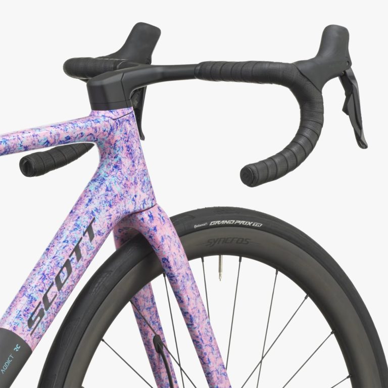 SCOTT Addict RC 10 flourish blue/carbon black